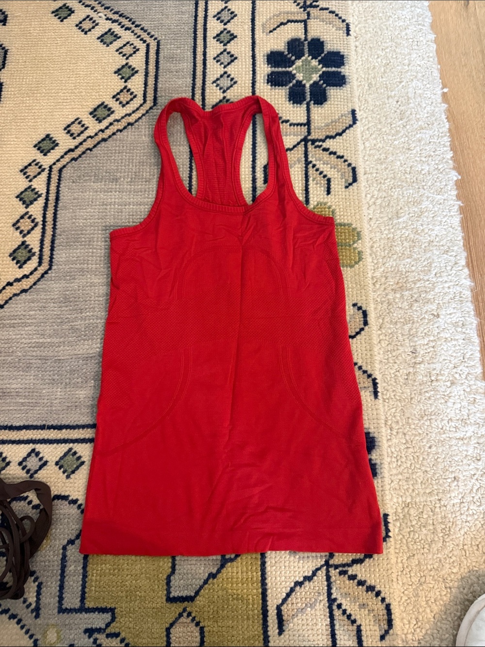 lululemon athletica Bright Red Racerback Tank